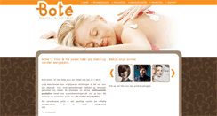 Desktop Screenshot of bote-eine.be